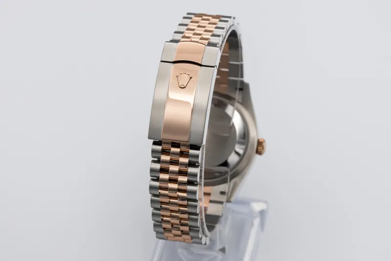 Rolex DateJust 36mm 'Wimbledon' Steel & 18ct Rose Gold Jubilee 126231 2021