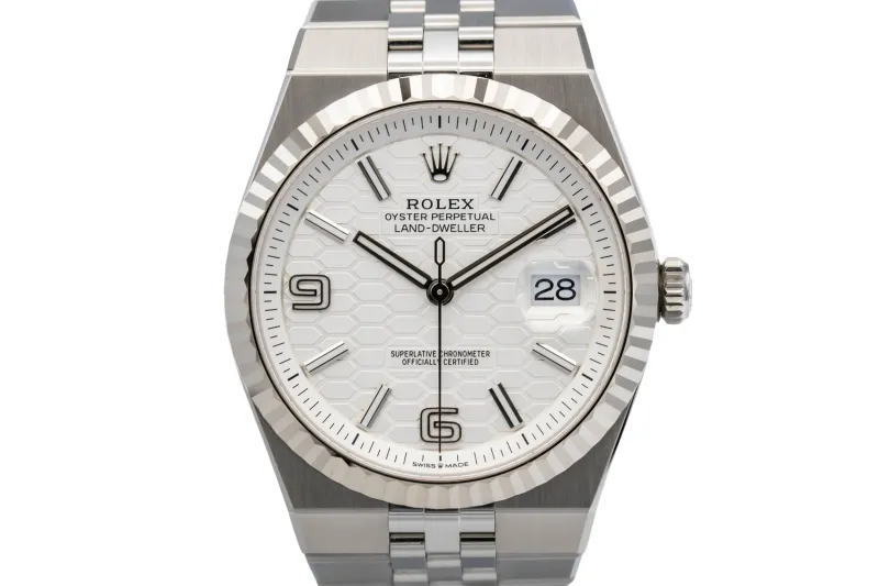 Rolex Land-Dweller 40mm Stainless Steel Flat Jubilee 127334 2026