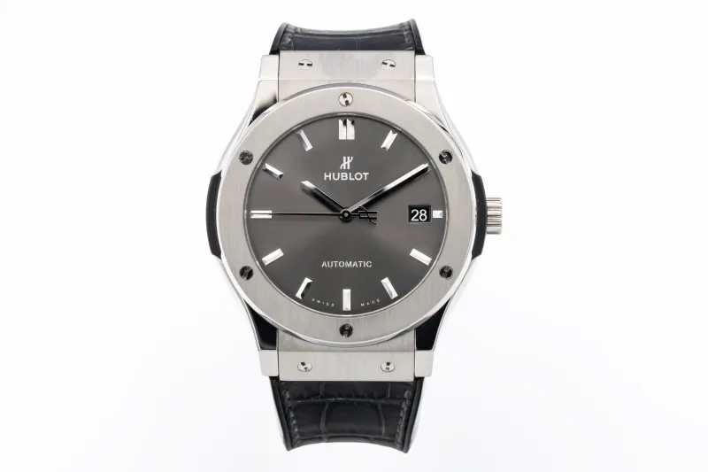 Hublot Classic Fusion 45mm Black Leather 511.NX.7071.LR 2019