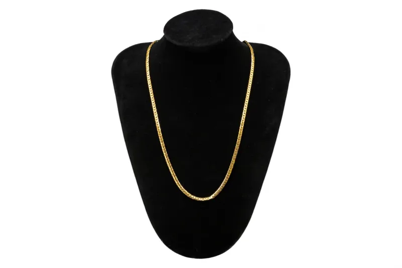 9ct Yellow Gold Flat Curb Chain 4.4g