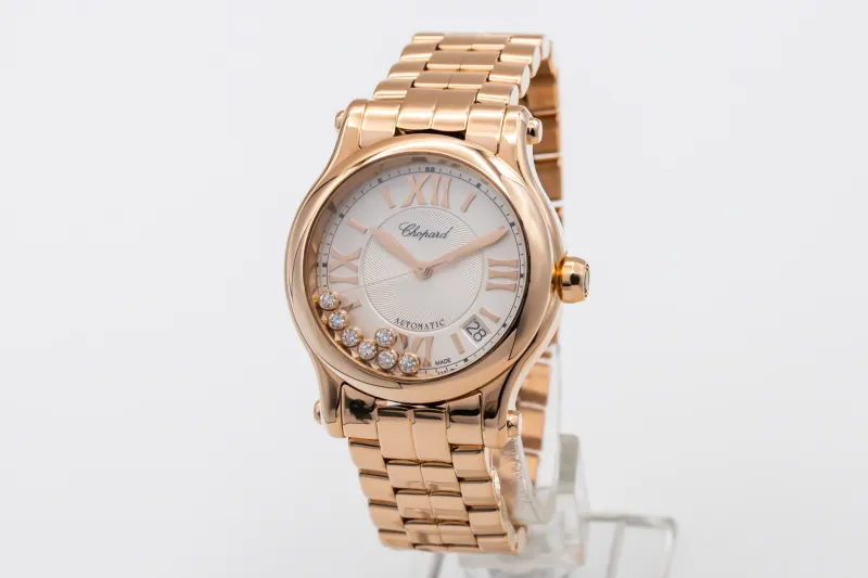 Chopard Happy Sport 36mm 18ct Rose Gold 274808-5002 2015