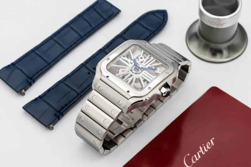 Cartier Santos De Cartier Skeleton 40mm Stainless Steel WHSA0015 2022