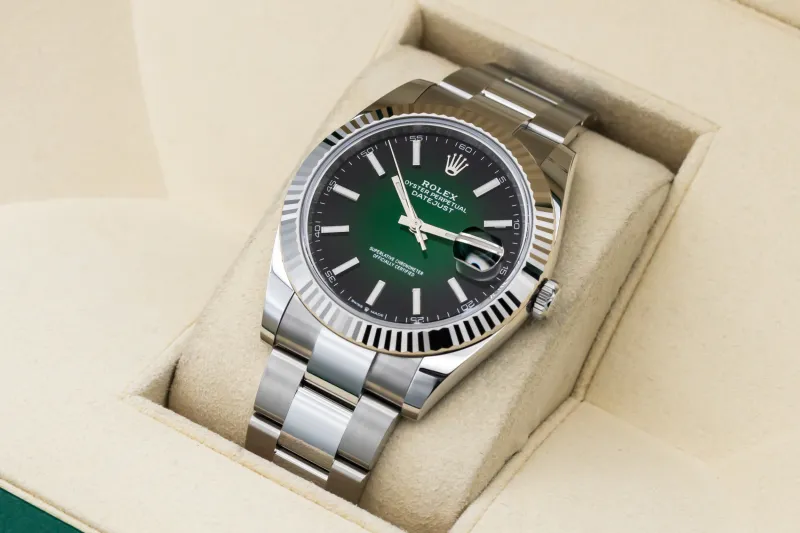 Rolex DateJust 41mm 'Ombre' Stainless Steel Oyster 126334 2026 UNWORN