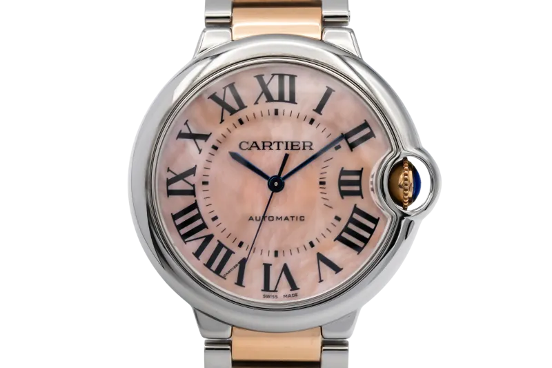 Cartier Ballon Bleu de Cartier 36mm Steel & 18ct Rose Gold W6920033 Circa 2015