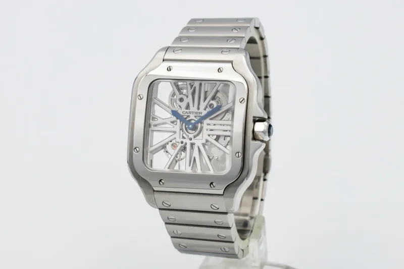 Cartier Santos De Cartier Skeleton 40mm Stainless Steel WHSA0015 2022