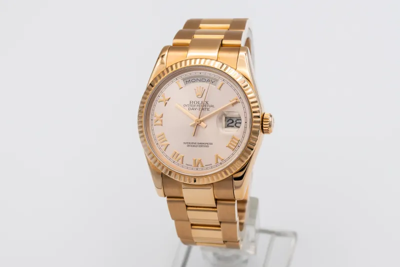 Rolex Day-Date 36mm 18ct Rose Gold Oyster 118235 2003