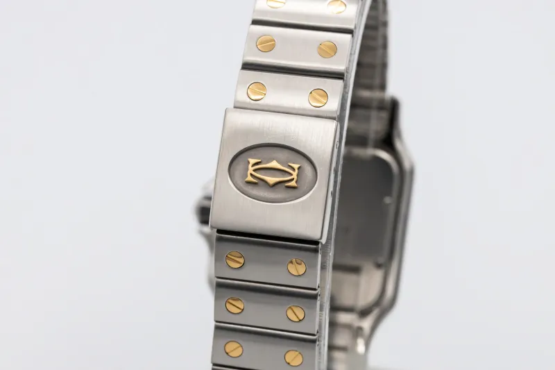 Cartier Santos Galbee 29mm Steel & 18ct Yellow Gold 1566 Circa 1990s