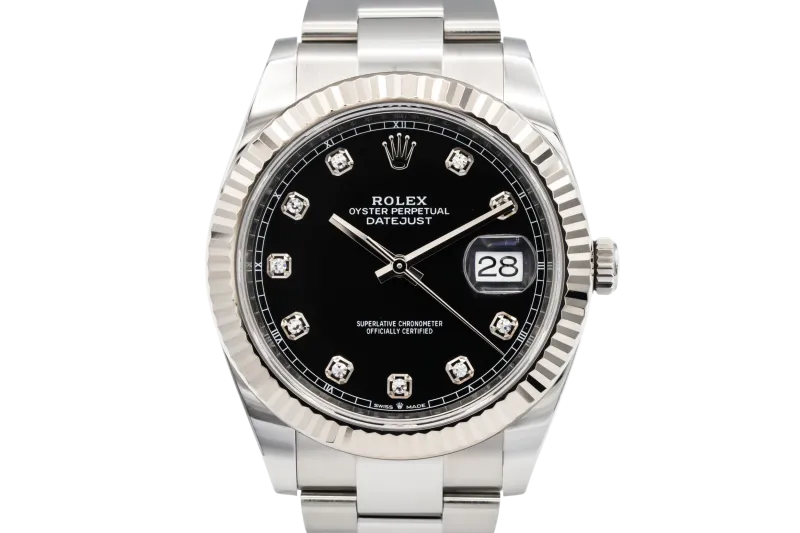Rolex DateJust 41mm Stainless Steel Oyster 126334 2019