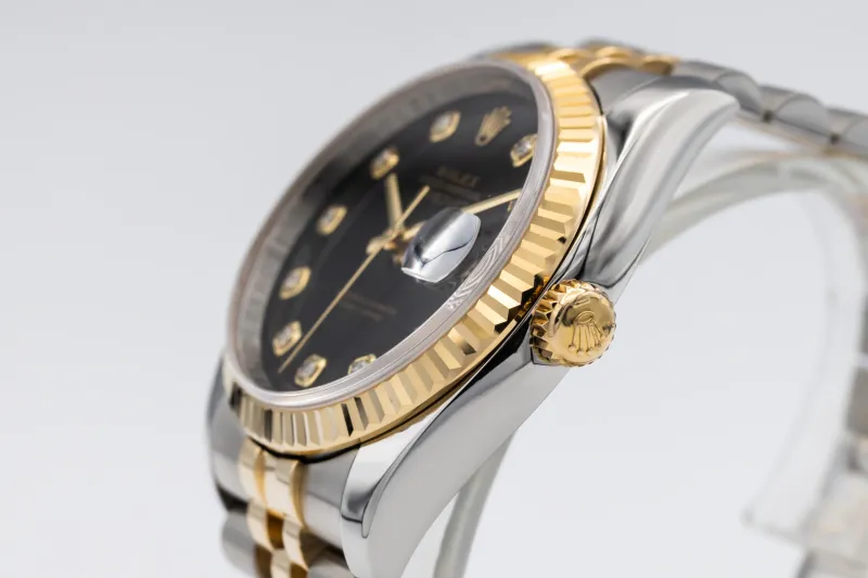 Rolex DateJust 36mm Steel & 18ct Yellow Gold Jubilee 116233 2010