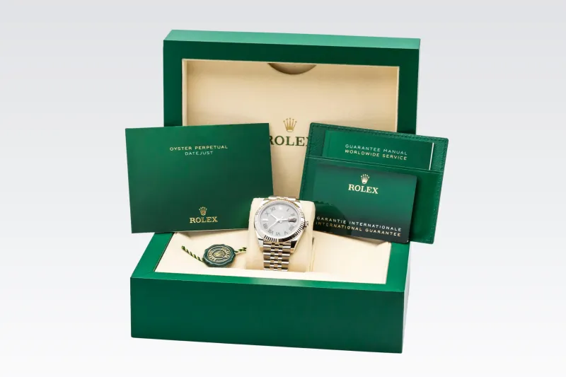 Rolex DateJust 41mm 'Wimbledon' Stainless Steel Jubilee 126334 2026 UNWORN