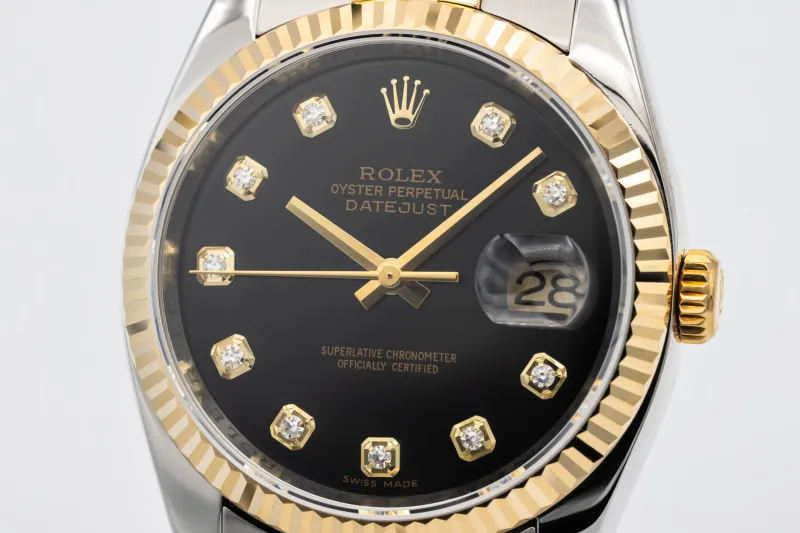 Rolex DateJust 36mm Steel & 18ct Yellow Gold Jubilee 116233 2016