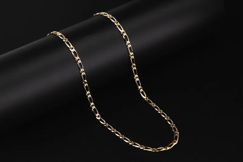 9ct Yellow Gold Curb Chain 23" 12.12g