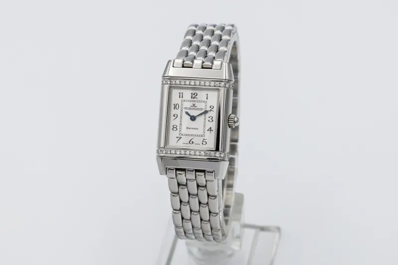 Jaeger-LeCoultre Reverso Duetto 20mm Stainless Steel Q2658120 Circa 2000s