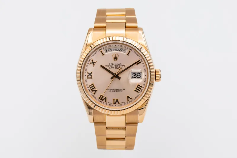 Rolex Day-Date 36mm 18ct Rose Gold Oyster 118235 2003