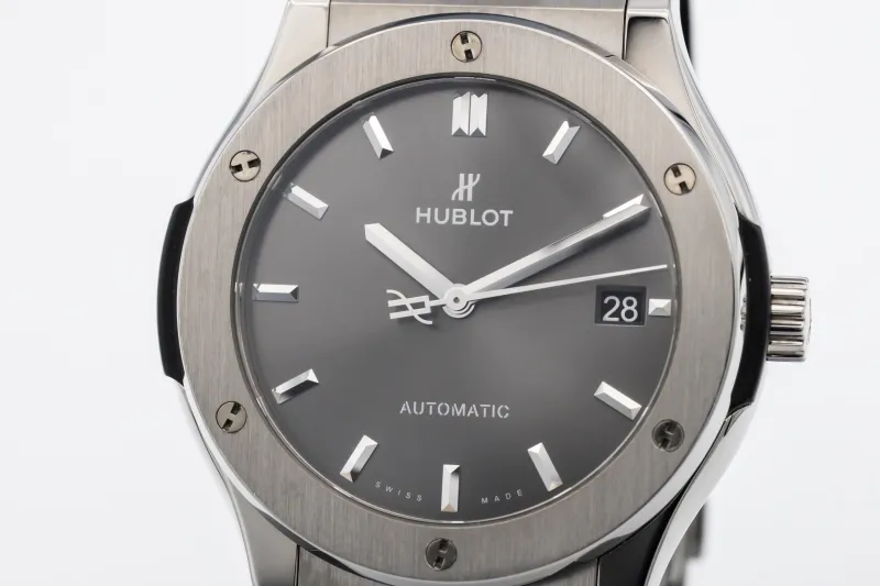 Hublot Classic Fusion 45mm Black Leather 511.NX.7071.LR 2019