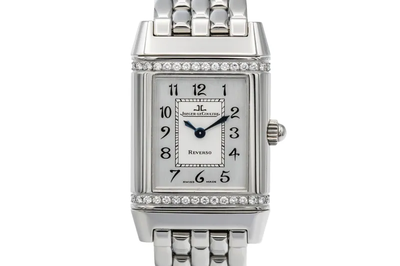 Jaeger-LeCoultre Reverso Duetto 20mm Stainless Steel Q2658120 Circa 2000s