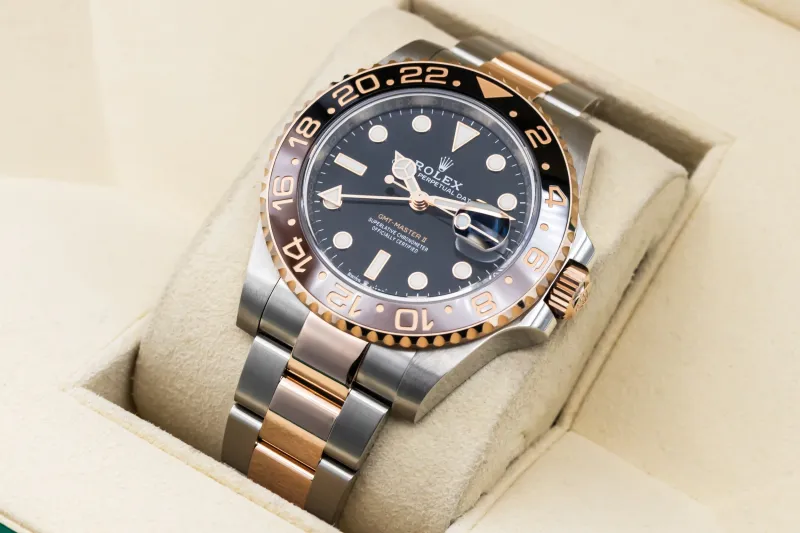 Rolex GMT-Master II 40mm 'Rootbeer' Steel & 18ct Rose Oyster  126711CHNR 2021