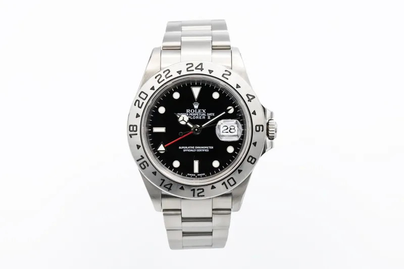 Rolex Explorer II 40mm Stainless Steel Oyster 16570 2001