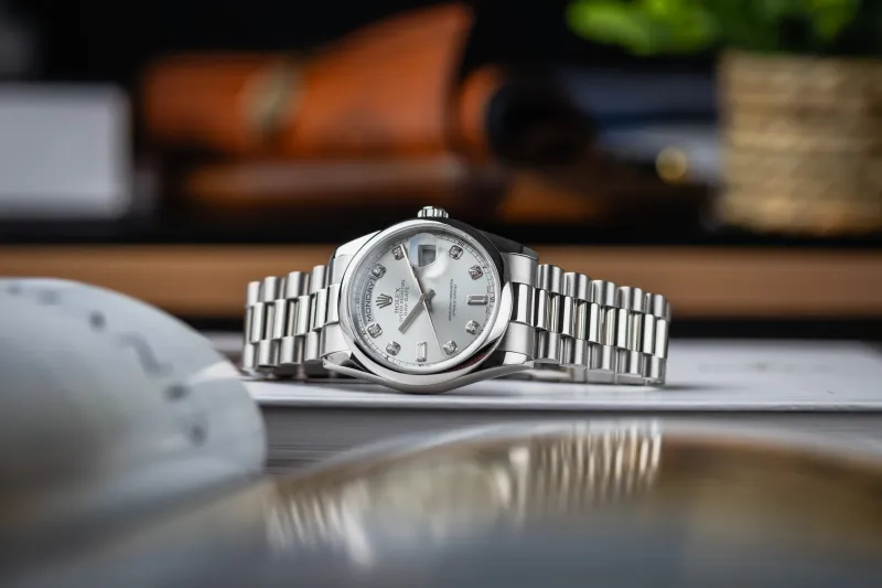 Rolex Day-Date 36mm Platinum Presidential 118206 2007