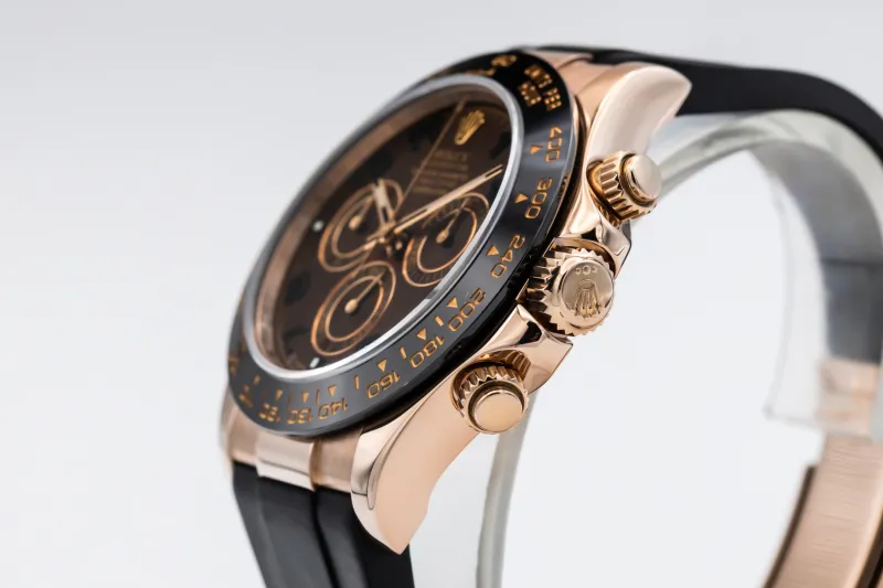 Rolex Cosmograph Daytona 40mm Black Oysterflex 116515LN 2017