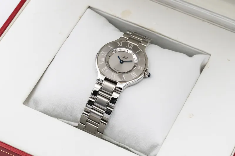 Cartier Must 21 28mm Stainless Steel W10109T2 2009