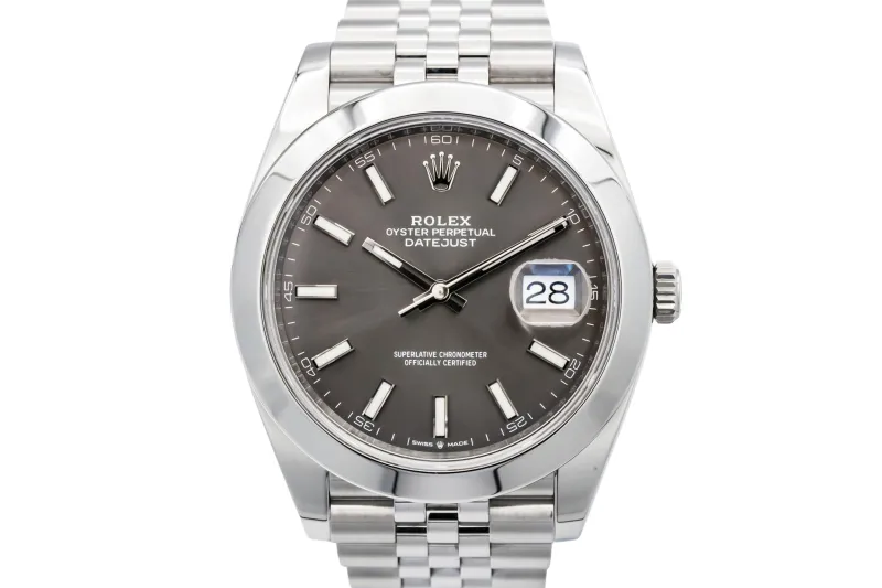 Rolex DateJust 41mm Stainless Steel Jubilee 126300 2018