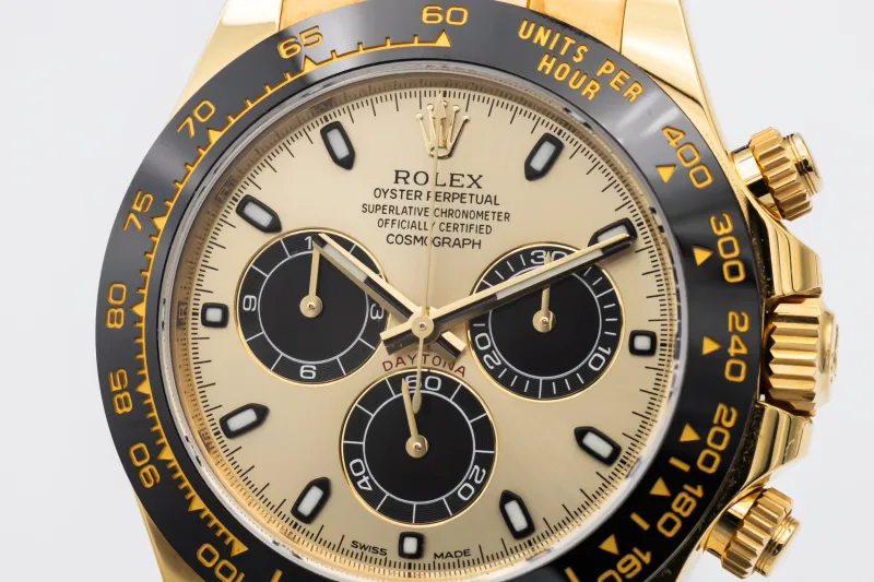 Rolex Cosmograph Daytona 40mm 'Pikachu' Black Oysterflex 116518LN 2017