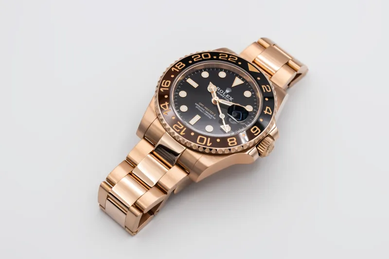 Rolex GMT Master II 40mm 'Rootbeer' 18ct Rose Gold Oyster 126715CHNR 2021