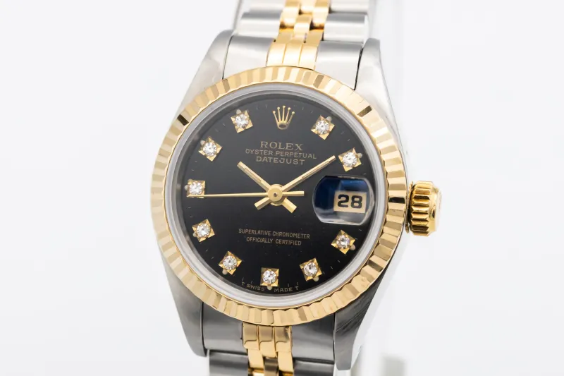 Rolex Lady DateJust 26mm Steel & 18ct Yellow Gold Jubilee 69173 1991