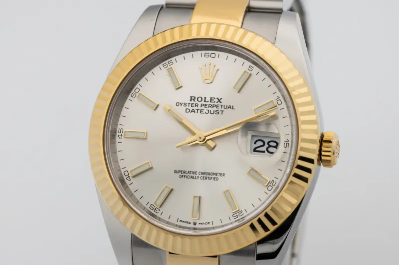 Rolex DateJust 41mm Steel & 18ct Yellow Gold Oyster 126333 2023