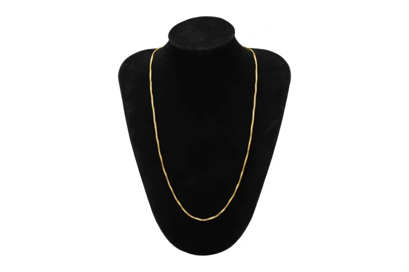 9ct Yellow Gold Box Chain 24"