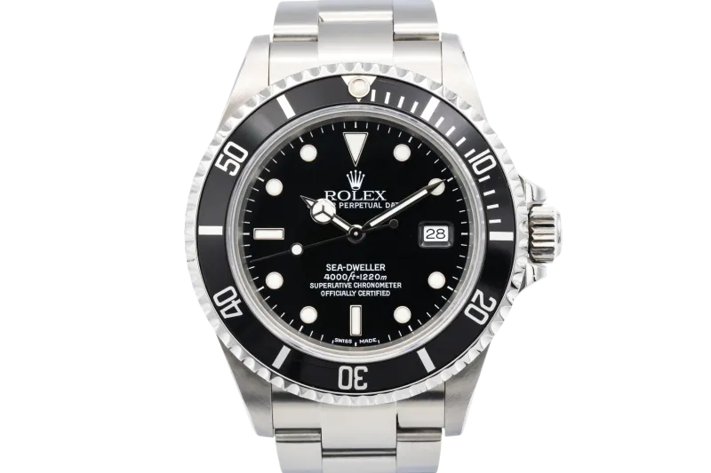 Rolex Sea-Dweller 4000 40mm Stainless Steel Oyster 16600 2001