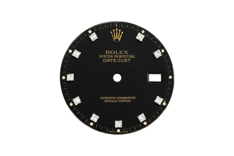 Rolex DateJust 36mm Black Diamond Dial
