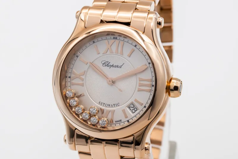 Chopard Happy Sport 36mm 18ct Rose Gold 274808-5002 2015