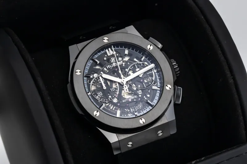 Hublot Classic Fusion Aerofusion 45mm Black Rubber 525.CM.0170.RX 2022