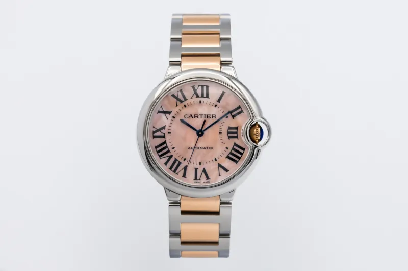 Cartier Ballon Bleu de Cartier 36mm Steel & 18ct Rose Gold W6920033 Circa 2015