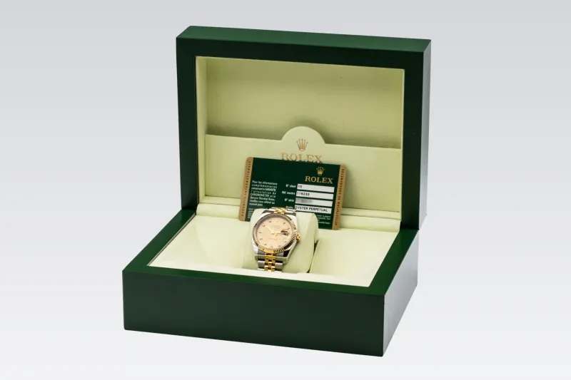 Rolex DateJust 36mm Steel & 18ct Yellow Gold Jubilee 116233 2010
