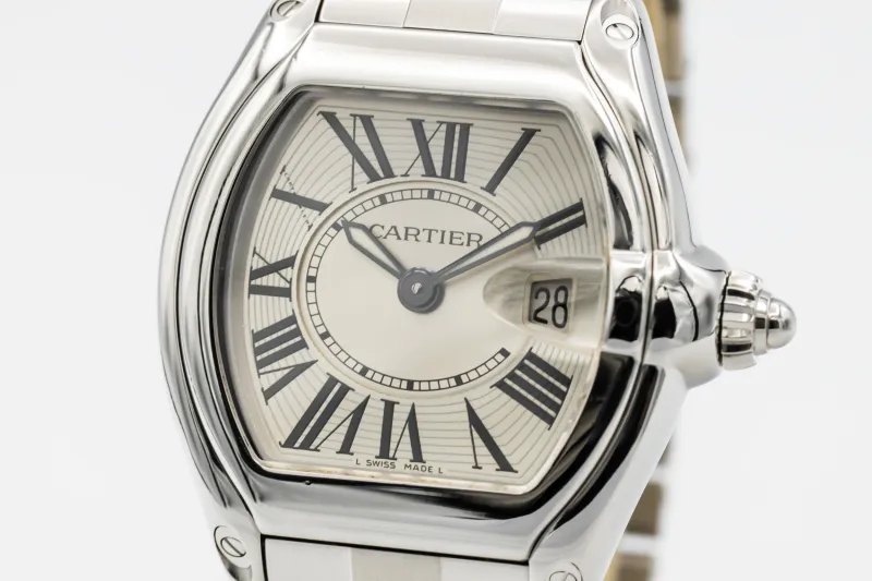 Cartier Roadster 37mmx31mm Stainless Steel W62016V3/2675 Circa 2010