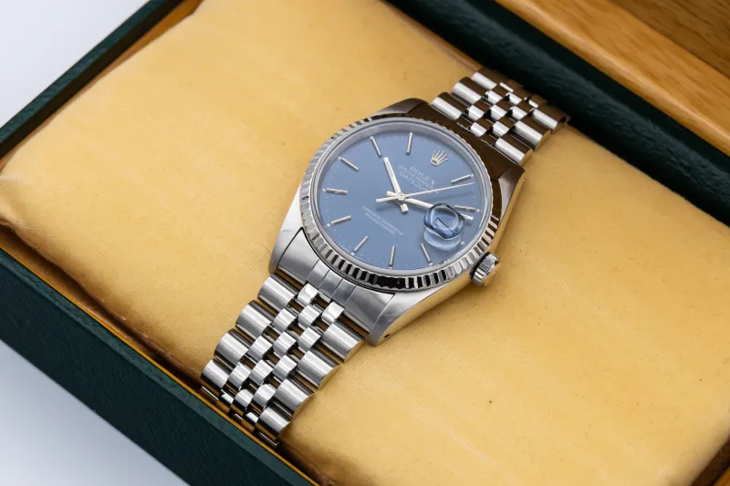 Rolex DateJust 36mm Stainless Steel Jubilee 16234 1990