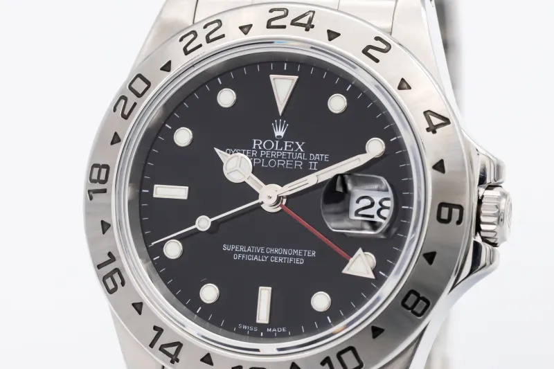 Rolex Explorer II 40mm Stainless Steel Oyster 16570 2001