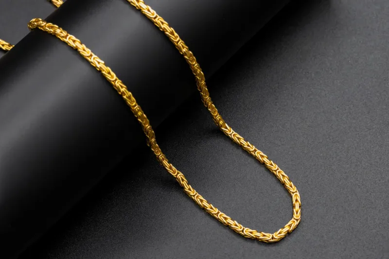 9ct Yellow Gold Byzantine Chain 42.5g