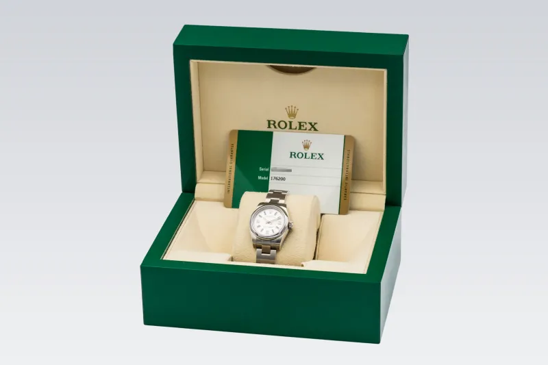 Rolex Lady Oyster Perpetual 26mm Stainless Steel Oyster 176200 2015