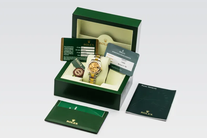 Rolex DateJust 31mm Steel & 18ct Yellow Gold Oyster 178343 2011