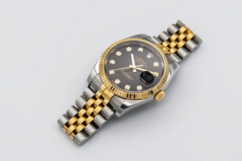 Rolex DateJust 36mm Steel & 18ct Yellow Gold Jubilee 116233 2015
