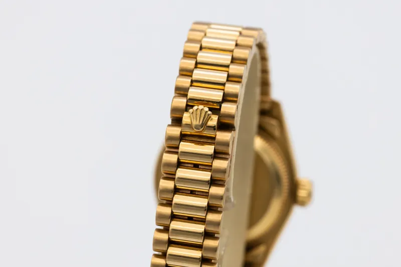 Rolex Lady DateJust 26mm 18ct Yellow Gold Presidential 69178 1992