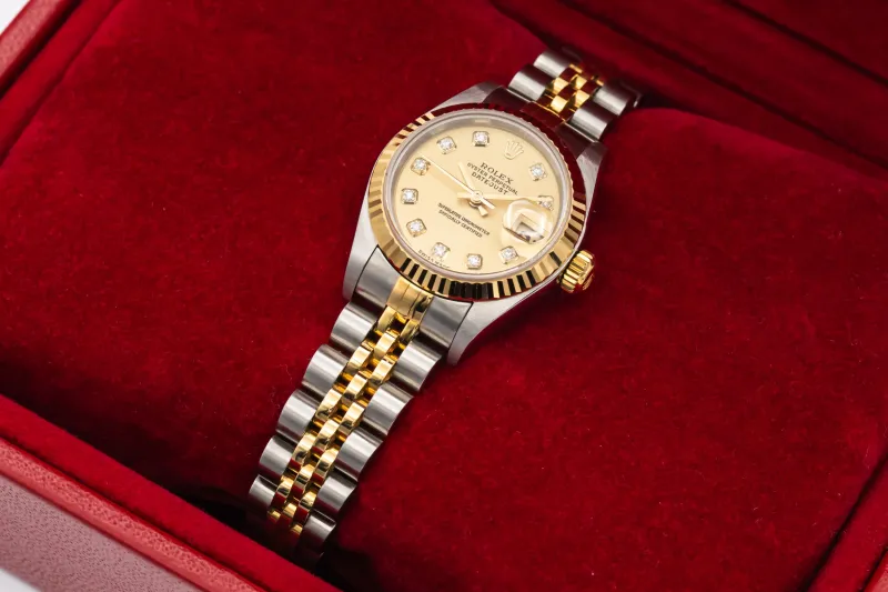 Rolex Lady DateJust 26mm Steel & 18ct Yellow Gold Jubilee 79173 2004
