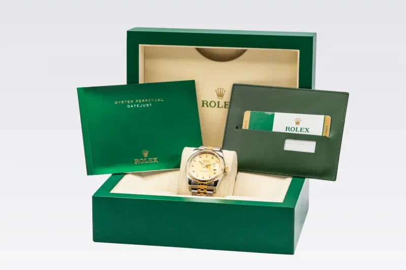 Rolex DateJust 36mm Stainless Steel & 18ct Yellow Gold Jubilee 116233 2015