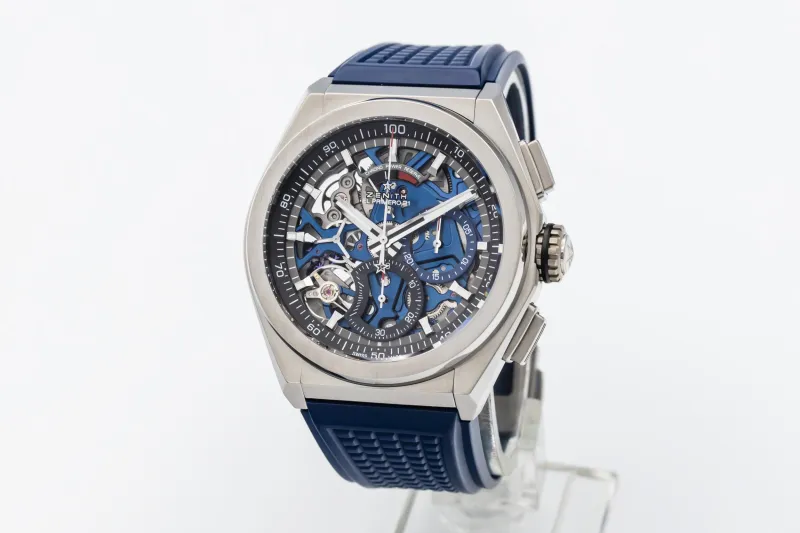 Zenith Defy El Primero 44mm Blue Rubber 95.9002.9004/78.R590 2019