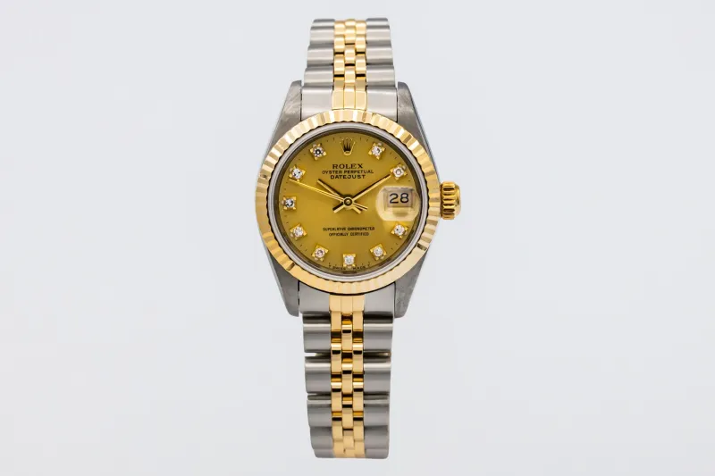 Rolex DateJust 26mm Steel & 18ct Yellow Gold Jubilee 69173 1990