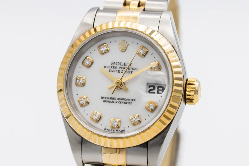 Rolex Lady DateJust 26mm Steel & 18ct Yellow Gold Jubilee 69173 1996